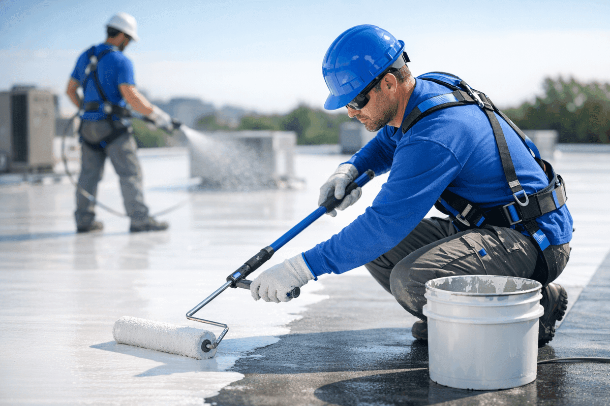 Sealants and Coatings service by Roofer Houston Tex