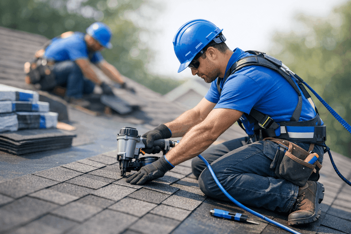 Shingle Roofing service by Roofer Houston Tex