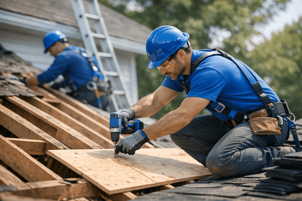 Structural Repair service by Roofer Houston Tex